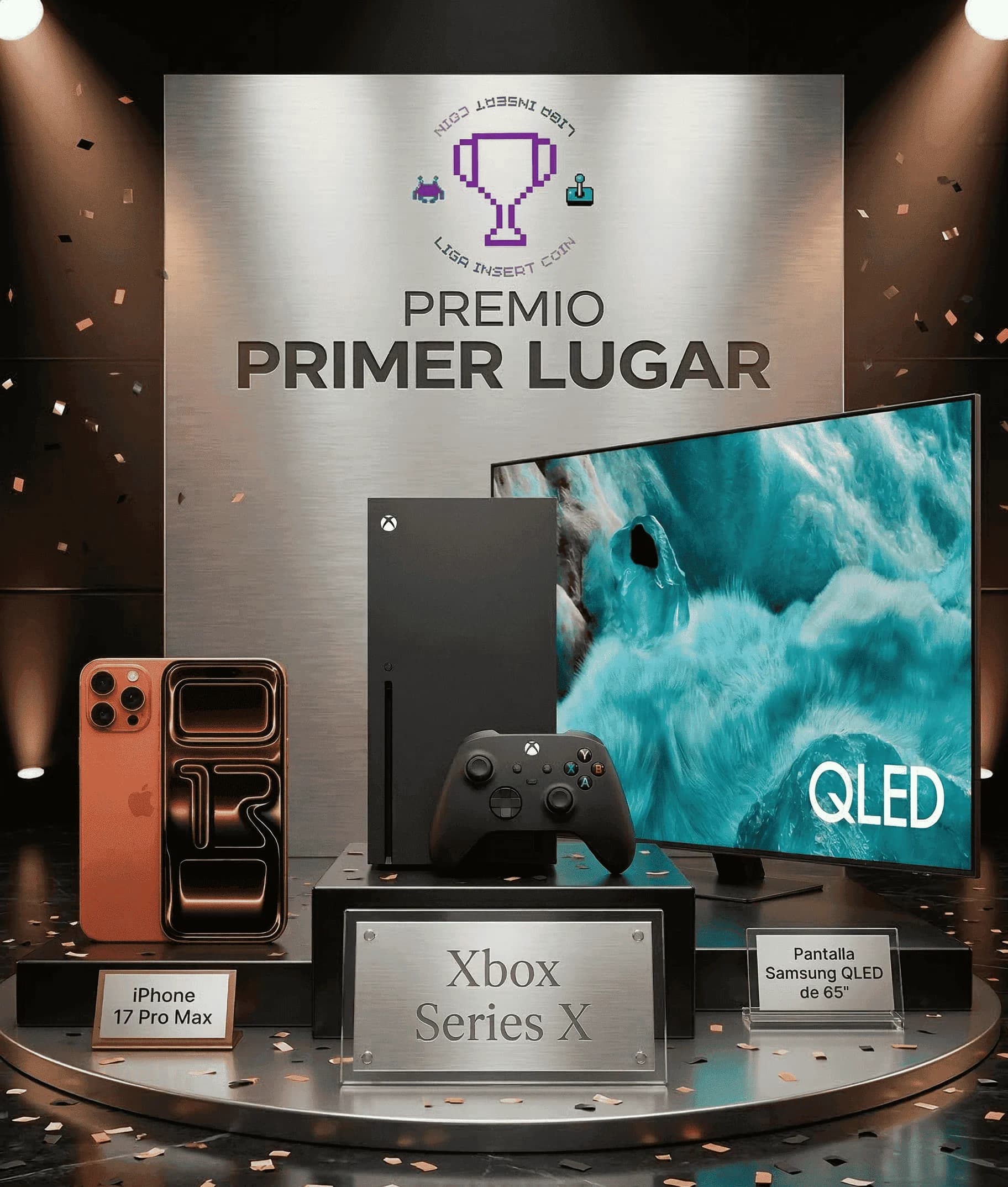 Kit Gamer + iPhone 17 Pro Max